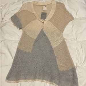 Anthropologie women casual short sleeve sweater